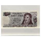 Central Bank Of The Republic Of Argentina Ten