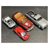 4 Toy Cars - El Caminoï¿½s Tire is off