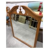 Roxton Maple Dresser Mirror, 47x40 '