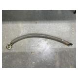 Heavy Chain & Hook With Hard Plastic Covering