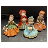 4 Atlantic Mold Carollers