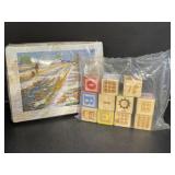 Wooden Blocks, 500 Piece Puzzle