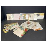 Vintage Valentine & Christmas Postcards