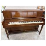Heintzman Vertical Grand Piano, 59x25x42 '