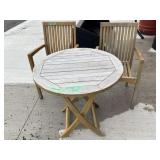 Polanco Teak Table & 2 Chairs