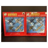 Die-Cast Metal Planes - 2 Packs of 4