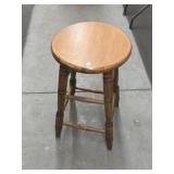 Wooden Stool, 14x14x24 '