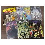 6 Assorted Comics and 1 Graphic Novel