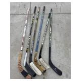 5 Hockey Sticks - Various Brands