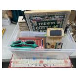 Misc. Household Items - Scrabble Board, Jenga
