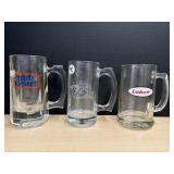 3 Beer Mugs