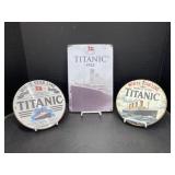 3 Modern Metal Signs - Titanic
