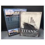 Pair of Titanic Hardcover Books