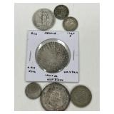 World Silver Coins With 1727