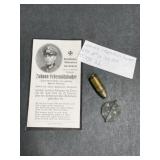 German WWll Pin with De-Activated 9mm Luger