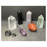 Various Gemstone Towers & Egg
