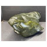Carved Stone Walrus -