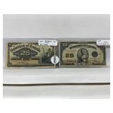 1900 + 1923 25 Cent Cdn Bills- Better