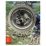 Canada 2000 ï¿½wisdomï¿½ 25-cents - Bu