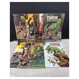 Comics - 8 Gold Key Turok Son of Stone 1960s