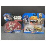 Pair of Star Wars Ships in Box