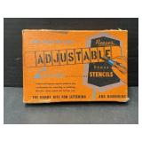 Reeseï¿½s Adjustable Brass Stencils