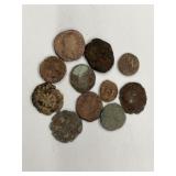 Roman Empire ï¿½uncleanedï¿½ Coins (x11)