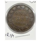Canadaï¿½ 1888 Obv.#2 - 1-cent