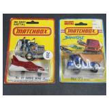 Matchbox MOC Atlas (1975), and Jet (1980)