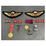 10 Medals / Badges; Replica Miniature Victoria