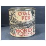 Owl Pen Honey Can