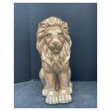 Ceramic Lion Garden Statue, 20 ' tall