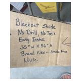 Blackout Shade - New. 56x35 '