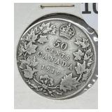 Canada 1919 50 Cents.