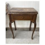 Antique Sewing Machine in Table
