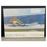 Alex Colville Gallery Poster ' Sailing ' Mounted