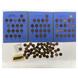 Small Cent Collection W/ Booklet (over 100 Coins)