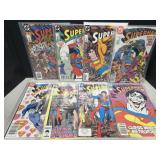 8 Comics - DC Superman 1987 No.5-12