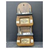 Fish Themed Wall Mounted Letter Holder, 21 '