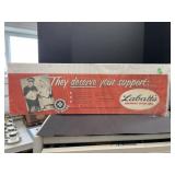 Vintage Labatt's Paper on Cardboard Advertisement