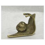 Miniature Brass Statue - Snail