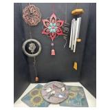 Garden Stepping Stones, Wind-chimes & Decor