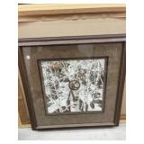 Framed Bev Doolittle Print, 26x25 '