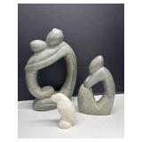 Carved Stone Statues