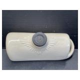 # 2 Stoneware Foot Warmer