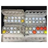 4 Dozen (minus 3) Assorted Golf Balls