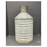 Galvanized 5 Gallon Imperial Oil Can, 21 ' tall