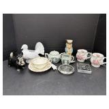 Assorted Dishes & Figurines - Character Jug,