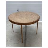 Vintage Round Card Table 36 ' D
