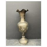 Large Brass Vase, 18 '